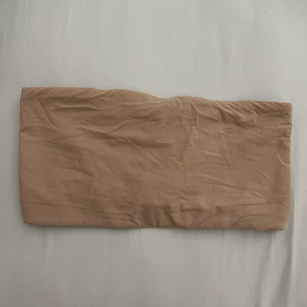 Skims Bandeau Bra in Clay